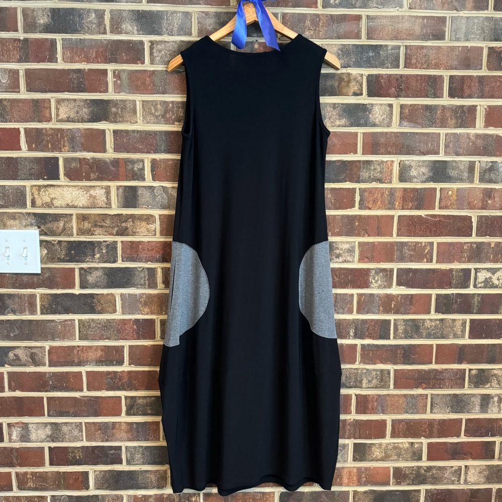 Joseph Ribkoff Black Tank Dress & Sleevey Wonder - Picture 2 of 5